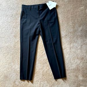 NWT THEORY Black Wool Pants, Size 4